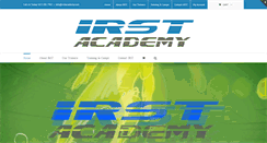 Desktop Screenshot of irstacademy.com